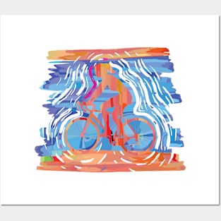 Road Bike Vintage Gift for Women Posters and Art